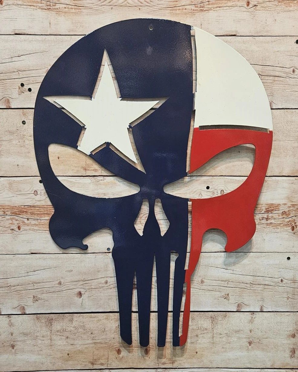 Punisher Skull - Texas