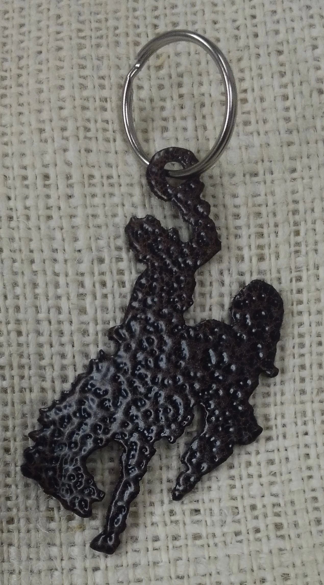 Wyoming Steamboat Keychain