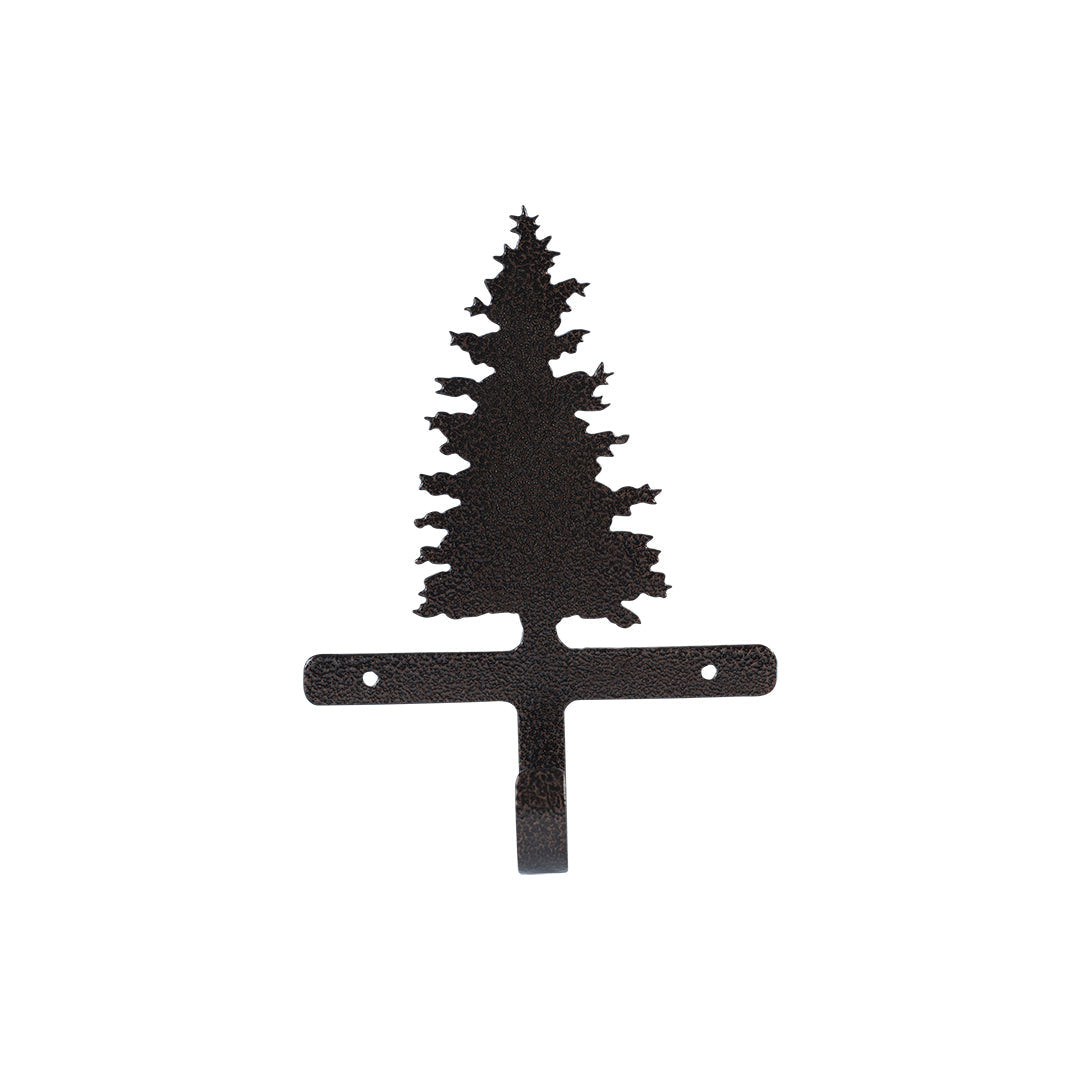 Evergreen Pine Key Holder - Textured Black Steel - Coppervein, hand-made steel by Allwayz Mags