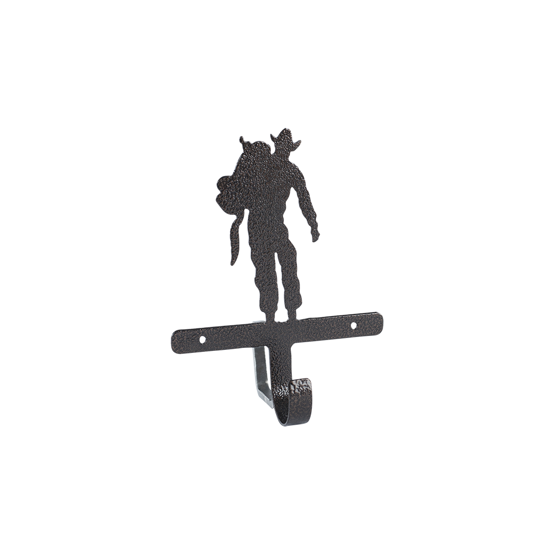 Cowboy Wall Hook - Coppervein, hand-made steel by Allwayz Mags