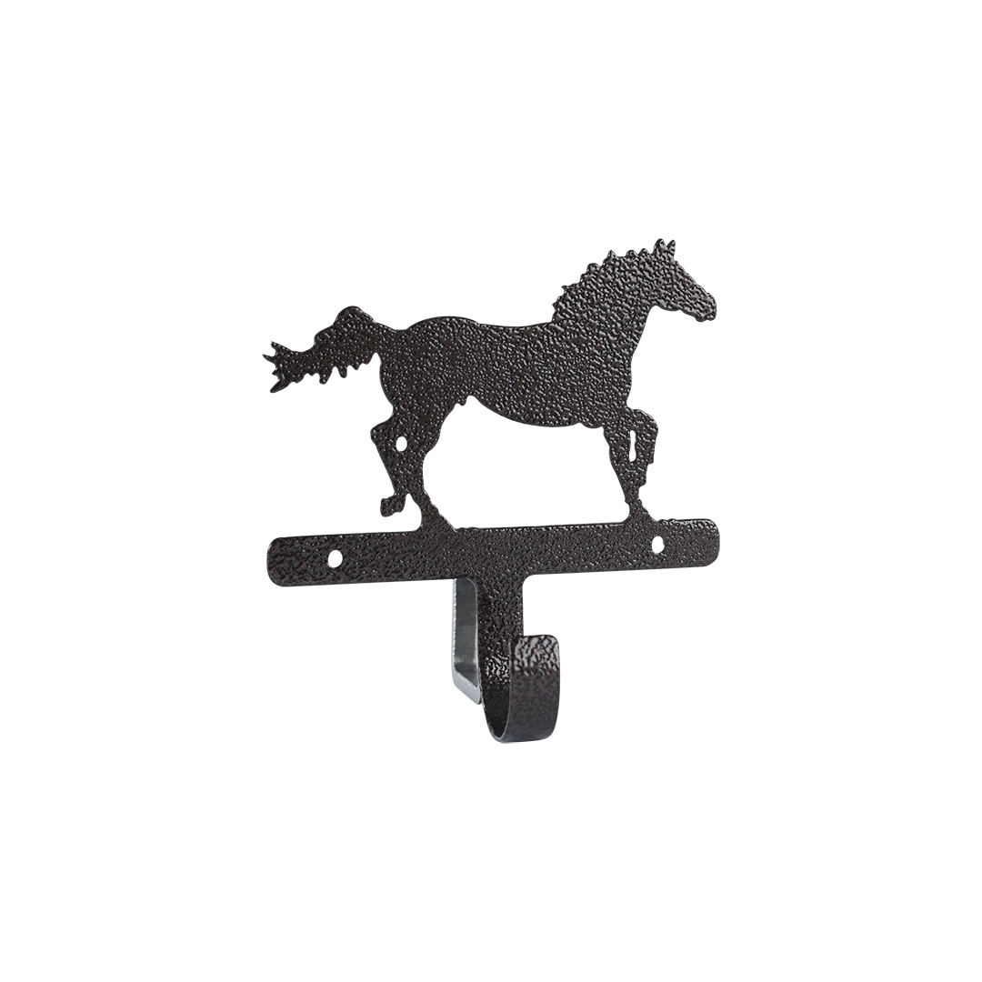 Running Horse Wall Hook - Coppervein, hand-made steel by Allwayz Mags