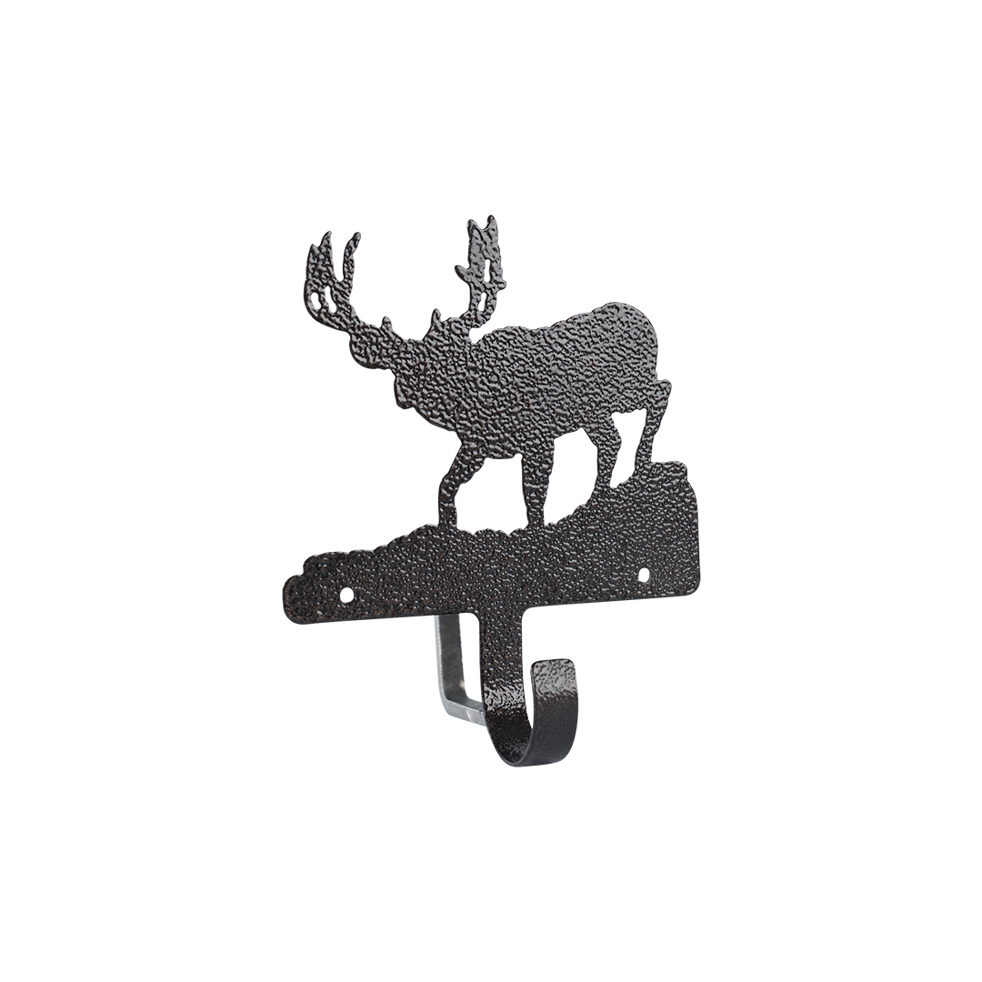 Elk Wall Hook - Coppervein, hand-made steel by Allwayz Mags