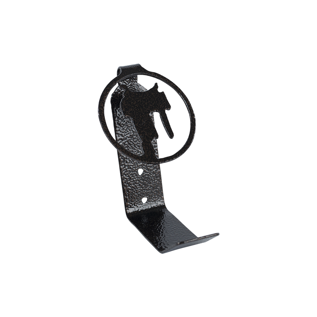 Bronc Rider Hat Hook - Textured Black Steel - Coppervein, hand-made steel by Allwayz Mags