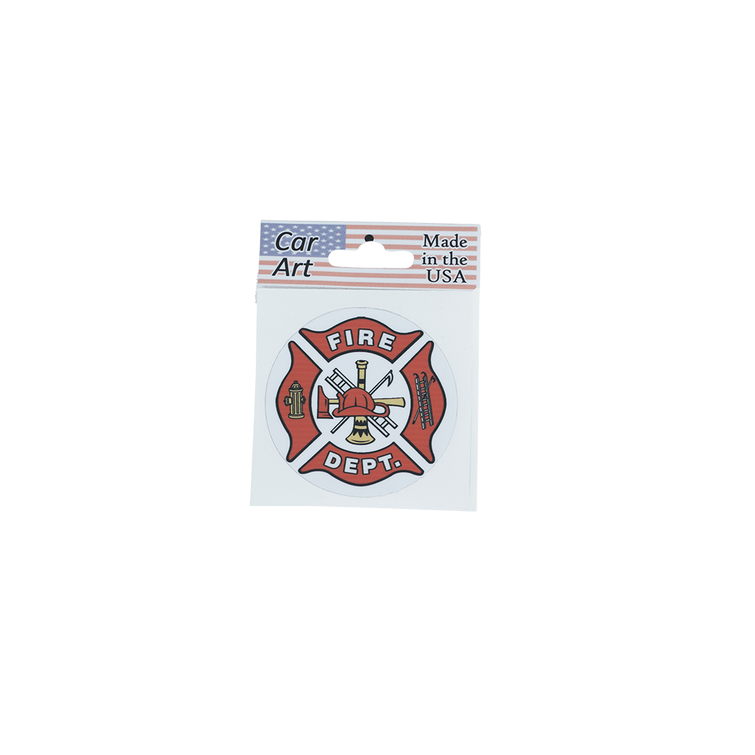 Fire Department - Vinyl Decal