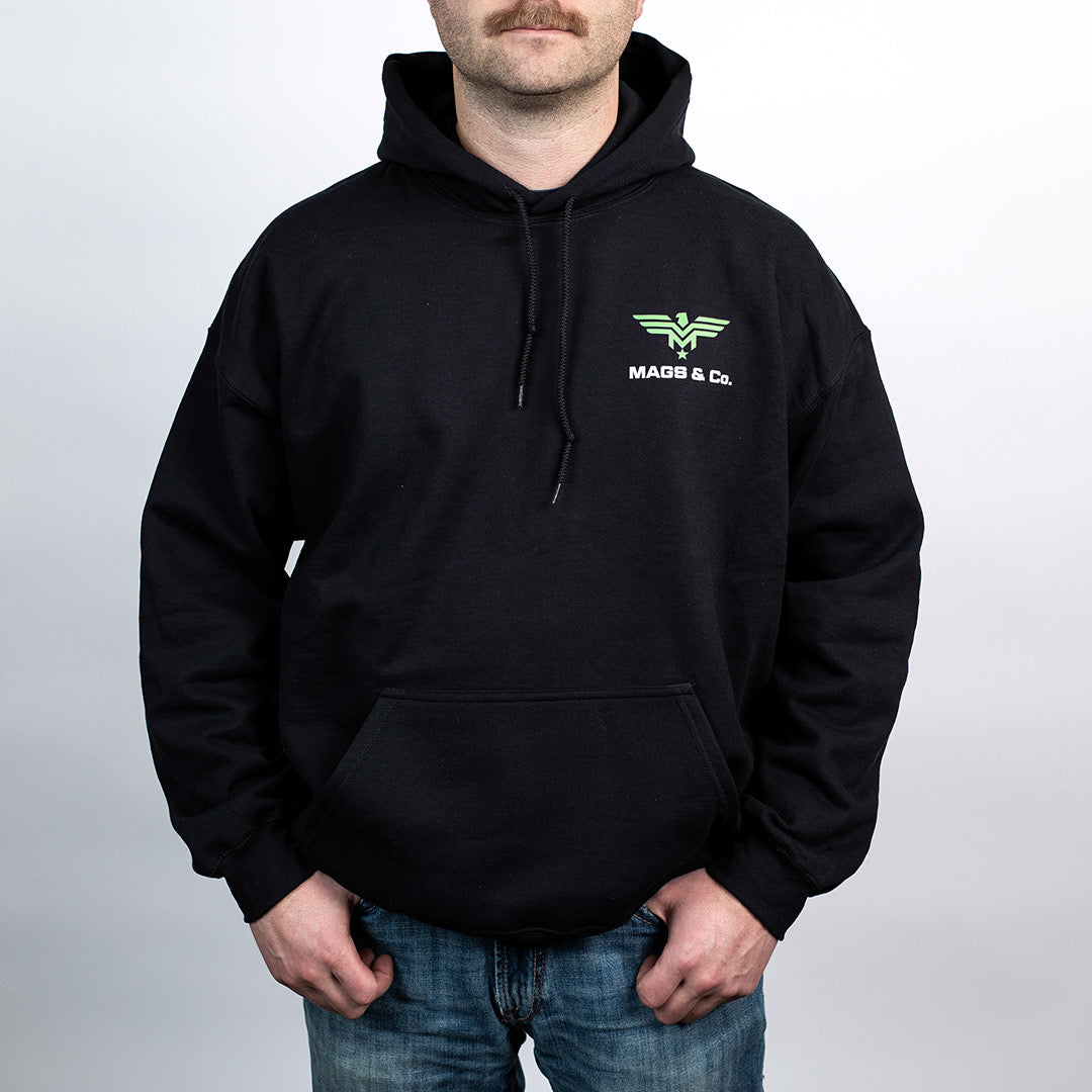 Gunner Gorilla Green Hoodie