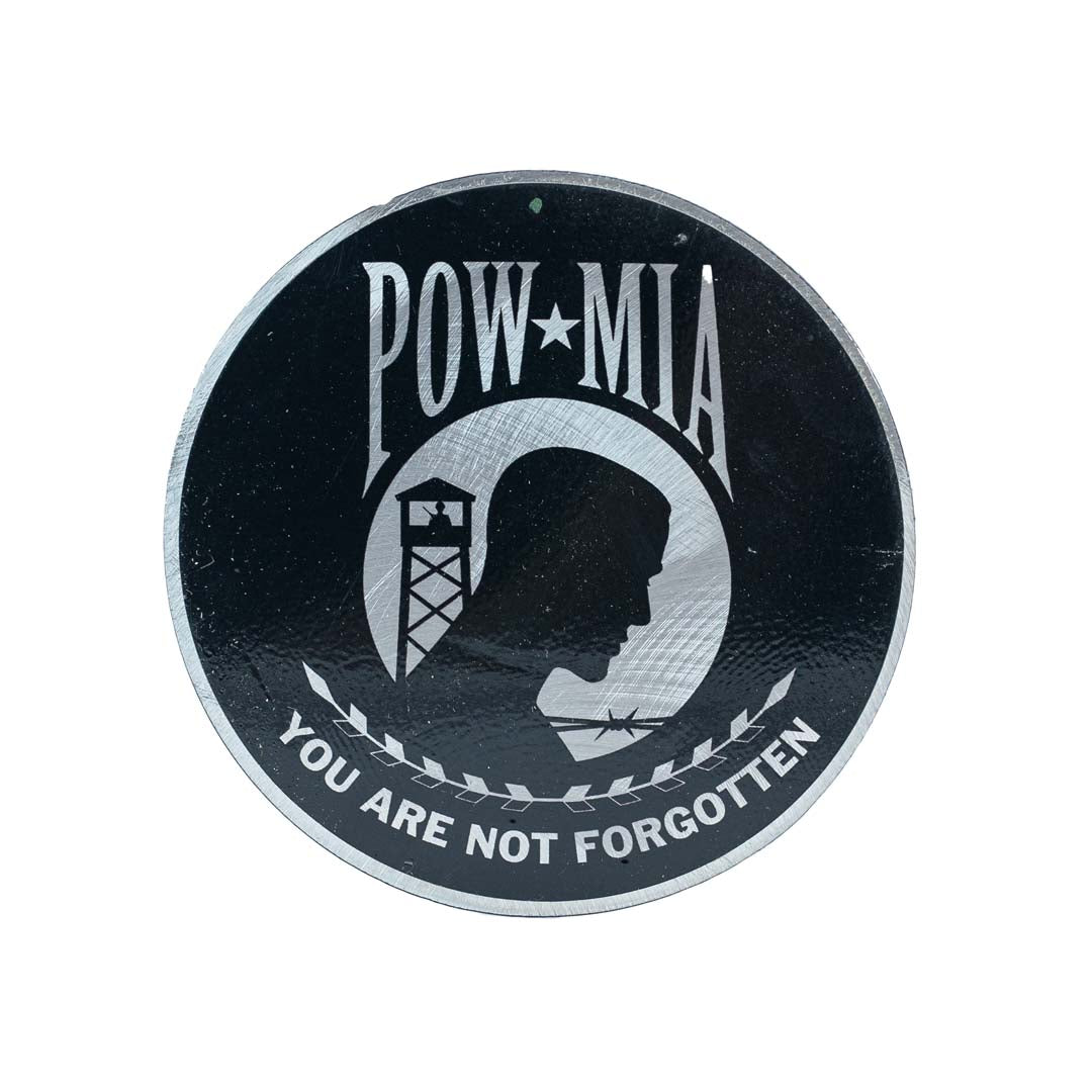 POW MIA BLK Magnet