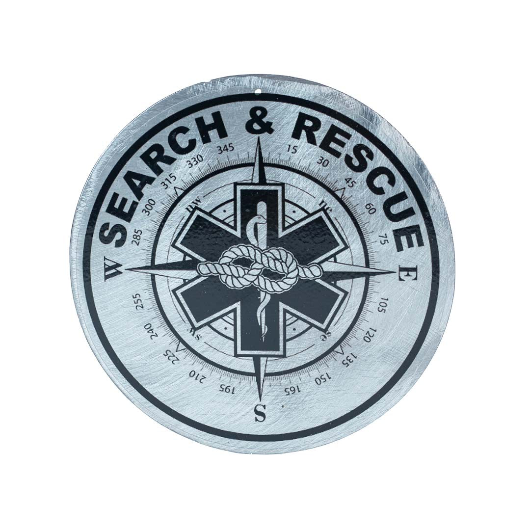 Search & Rescue Silver Magnet