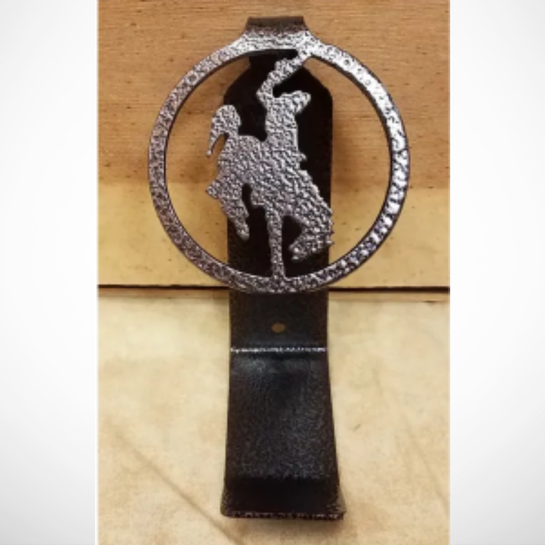 Rearing Horse Hat Hook - Arena Cut