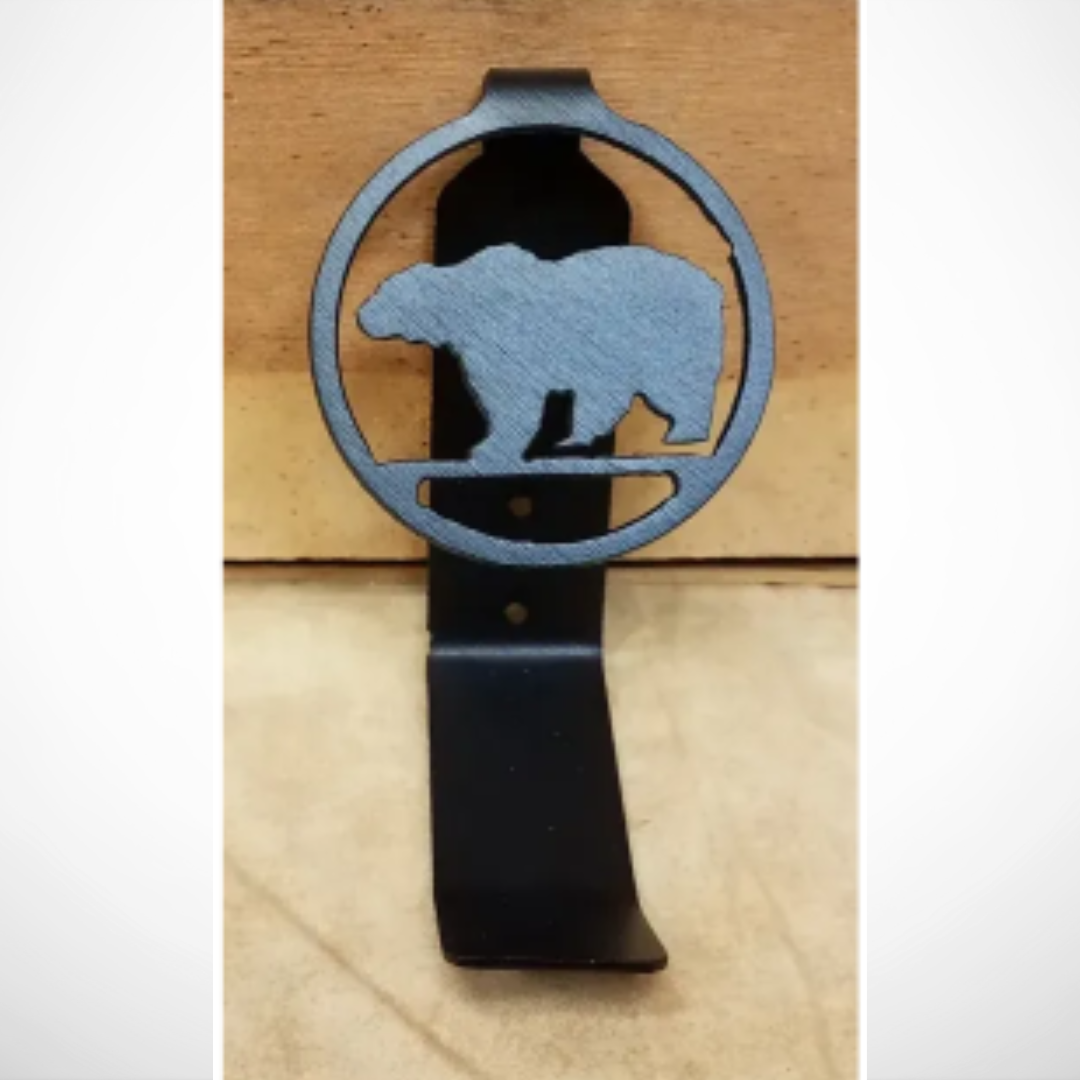 Single Hook - Hat Holder Grizzly