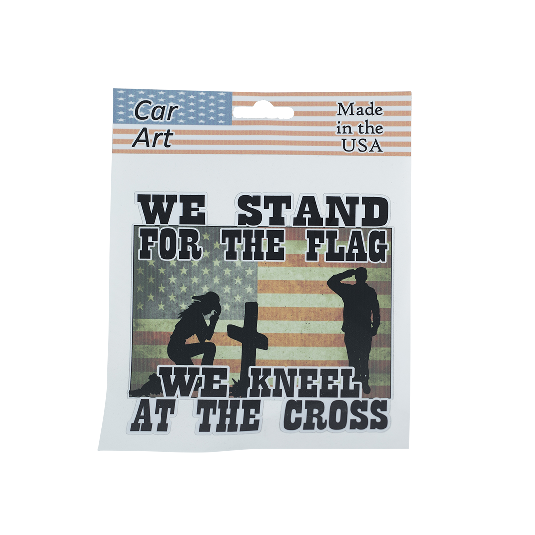 We Stand For The Flag - Vinyl Decal