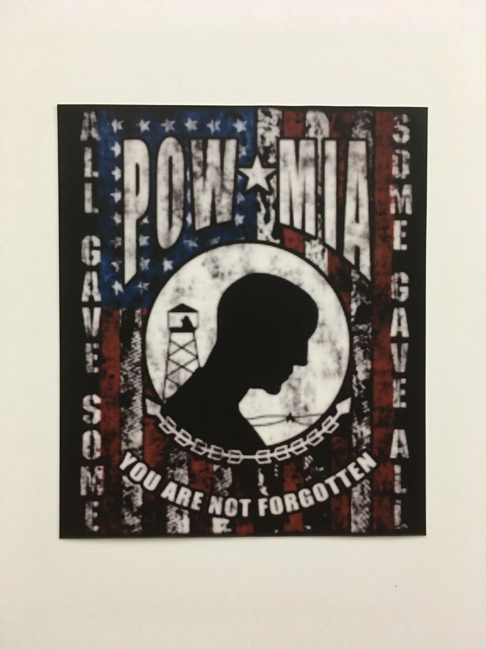 POW/MIA - Decals