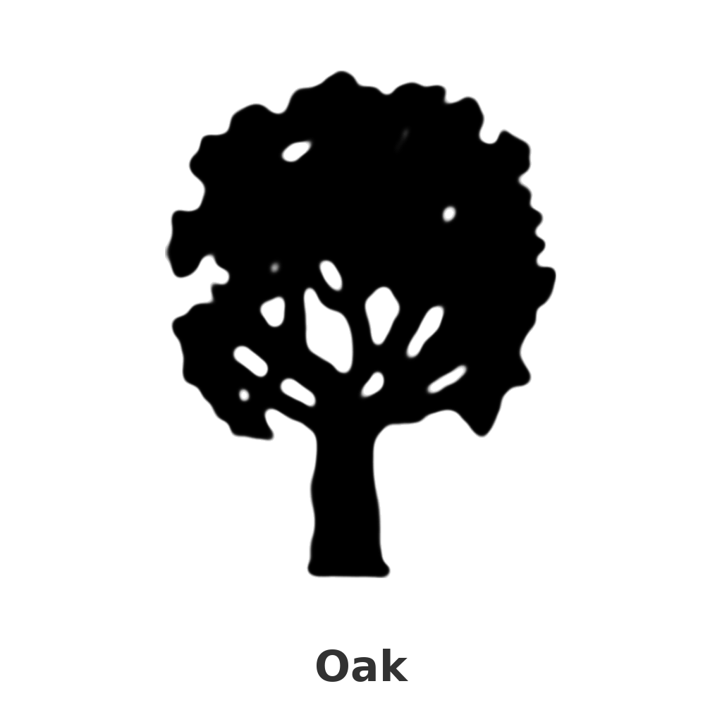 Oak design silhouette – Arched Welcome Sign (photo coming soon)