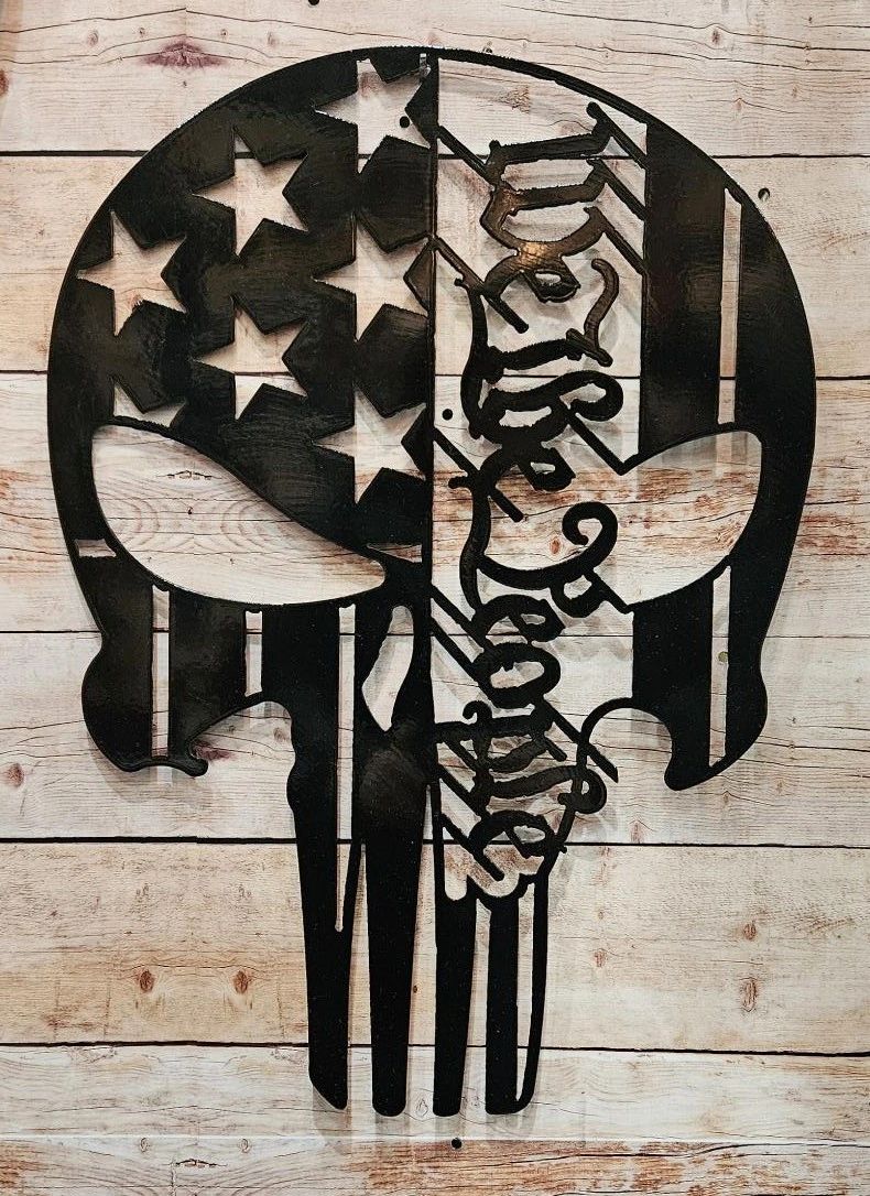 Punisher Skull - We the People Black