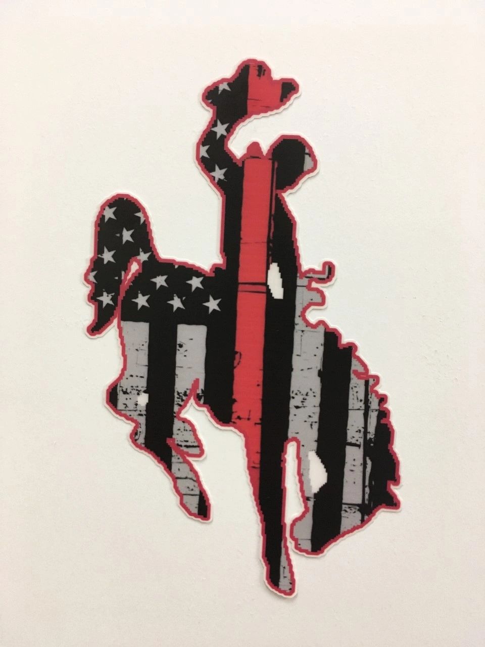 Bronc Red Line - Decals