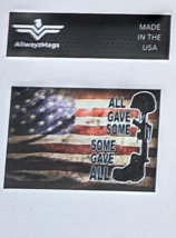 Some Gave All Battle Flag - Vinyl Decal