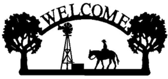 WELCOME COWBOY-WINDMILL