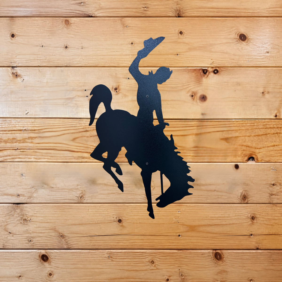 Wyoming Bronc Silhouette