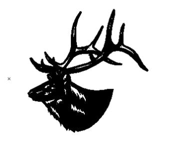 ELK METAL WALL HANGING