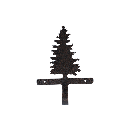 Evergreen Wall Hook - Black Hammer, hand-made steel by Allwayz Mags