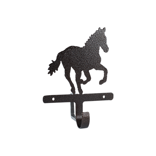Rearing Horse Wall Hook - Coppervein, hand-made steel by Allwayz Mags