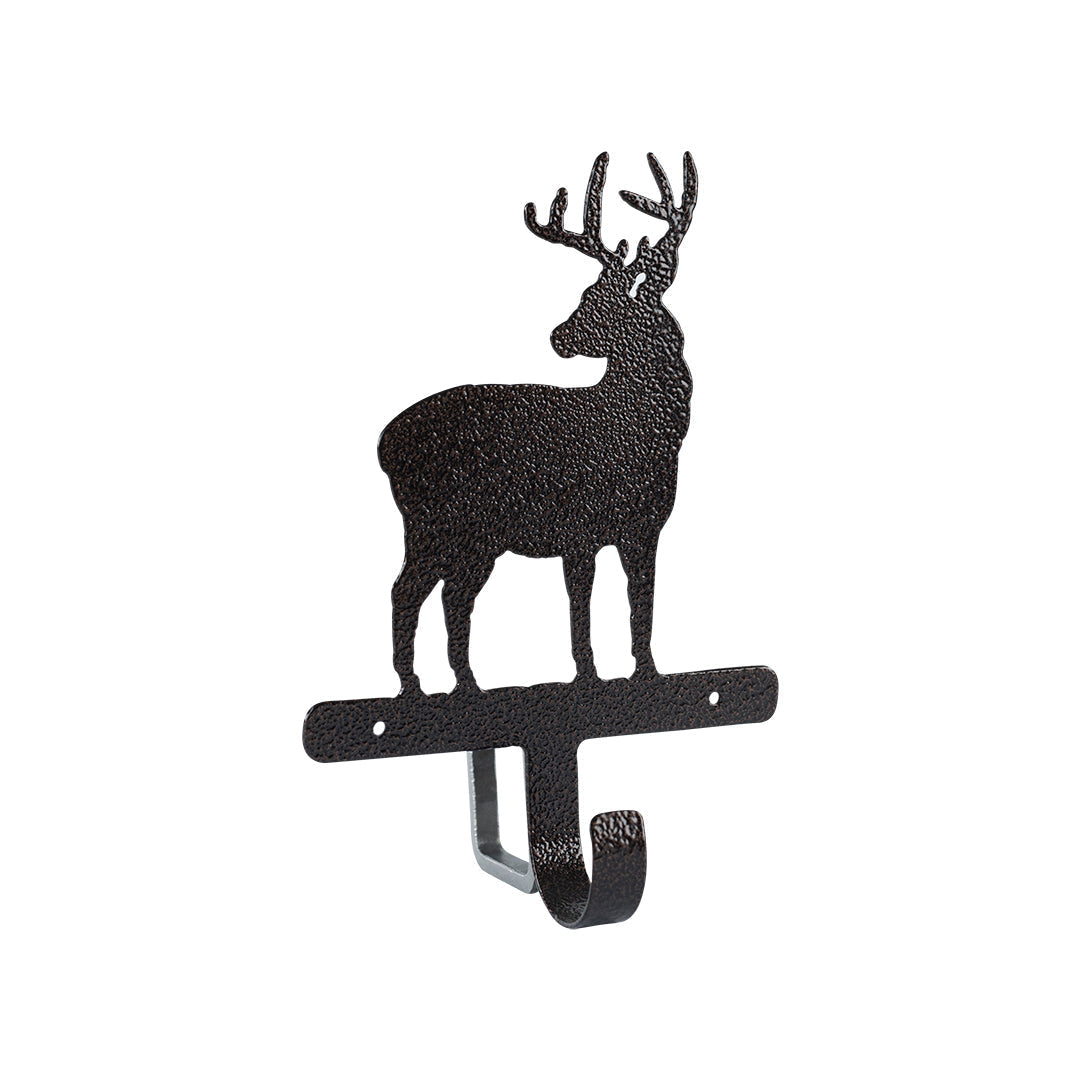 Standing Buck Key Holder - Textured Black Steel - Coppervein, hand-made steel by Allwayz Mags