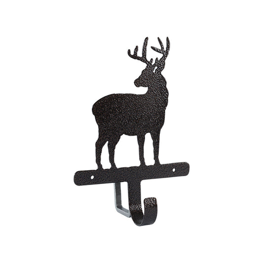 Standing Buck Key Holder - Textured Black Steel - Coppervein, hand-made steel by Allwayz Mags