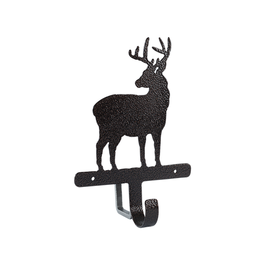  Wall Hook - Textured Black Steel - Coppervein, hand-made steel by Allwayz Mags