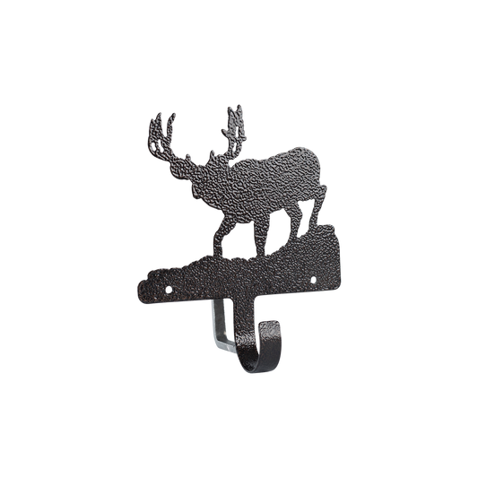 Elk Wall Hook - Coppervein, hand-made steel by Allwayz Mags