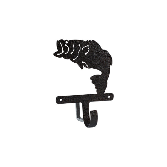 Leaping Trout Key Holder - Textured Black Steel - Coppervein, hand-made steel by Allwayz Mags