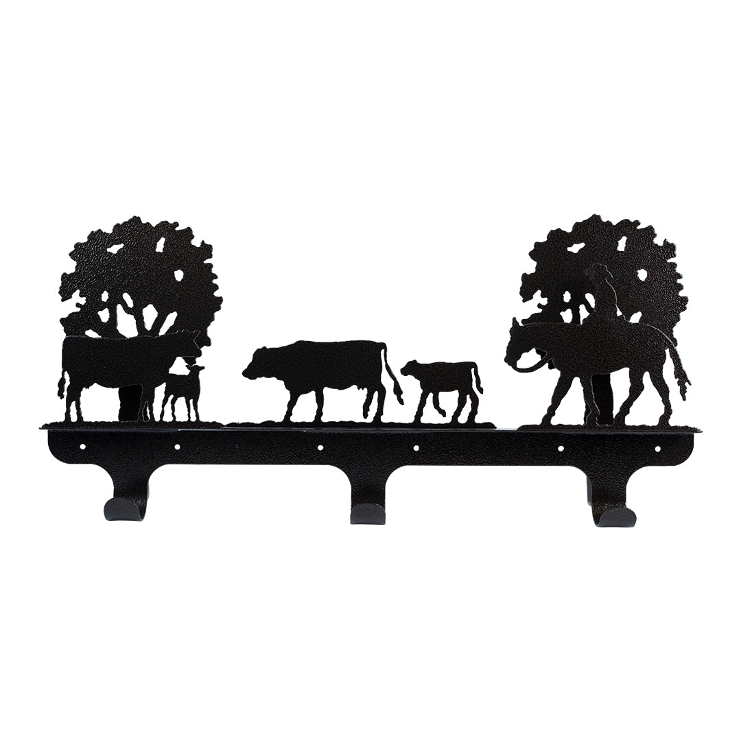 Coat Rack – 3 Hook – Ranch & Farm Life