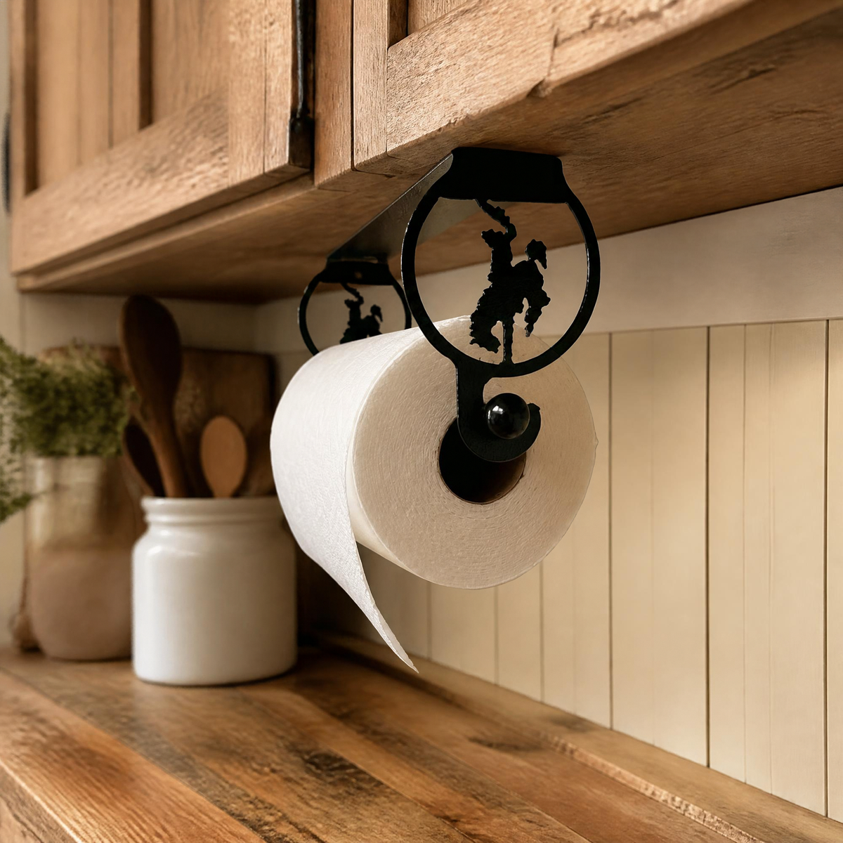 Paper Towel Holder with Removable Rod – Wyoming Life