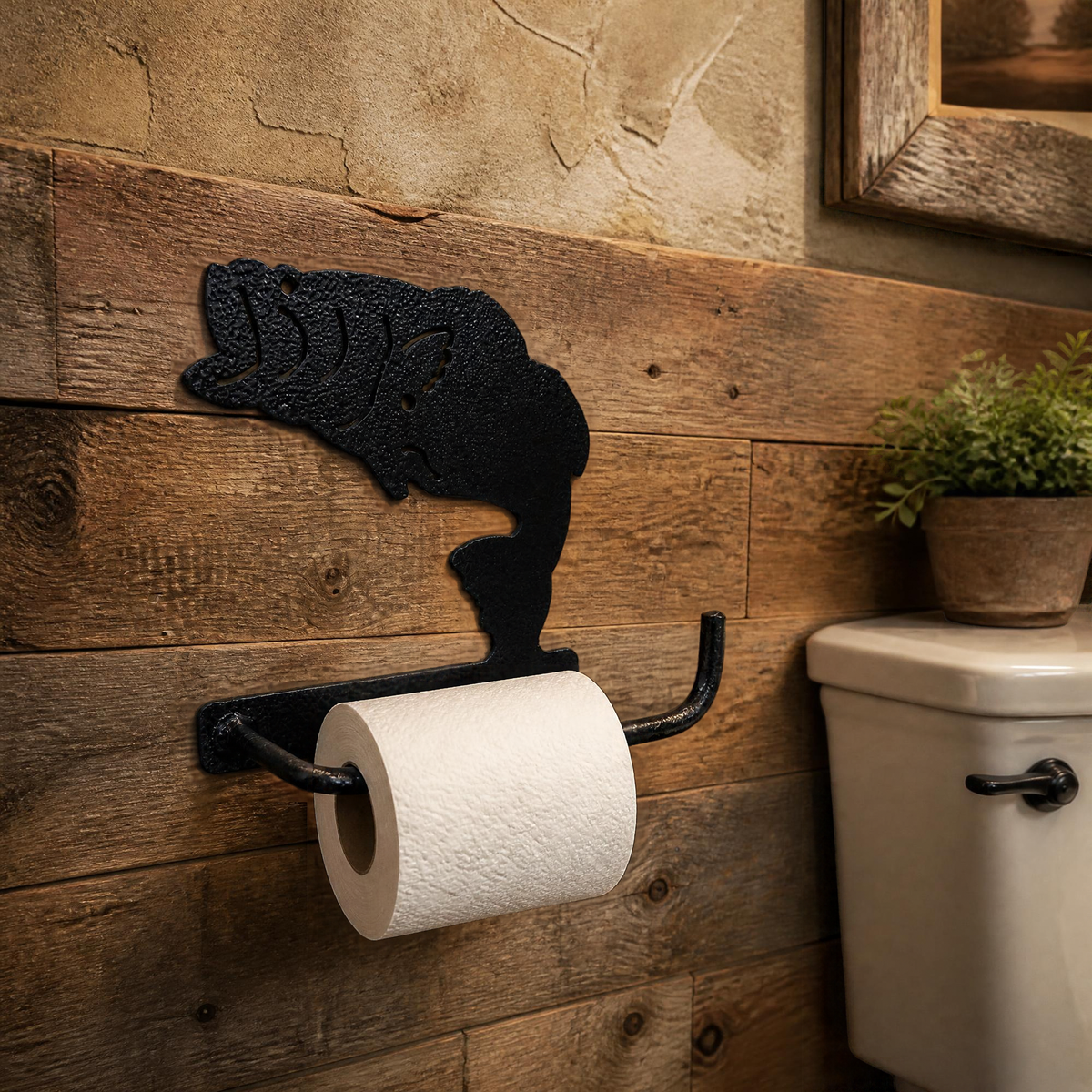 Toilet Paper Holder with Bar – Western Life