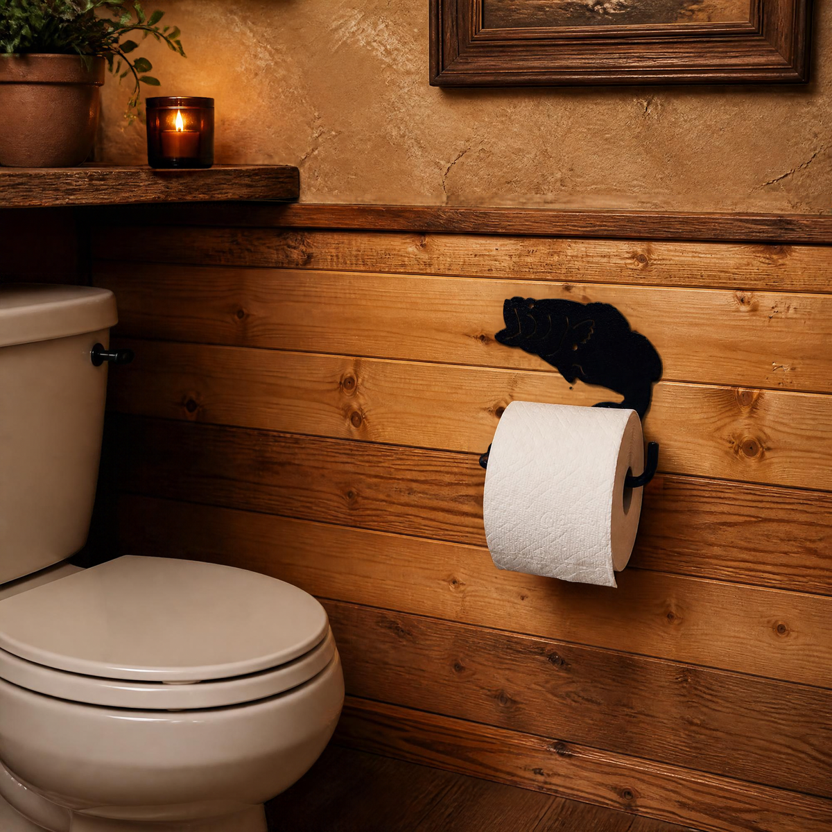 Toilet Paper Holder with Bar – Western Life
