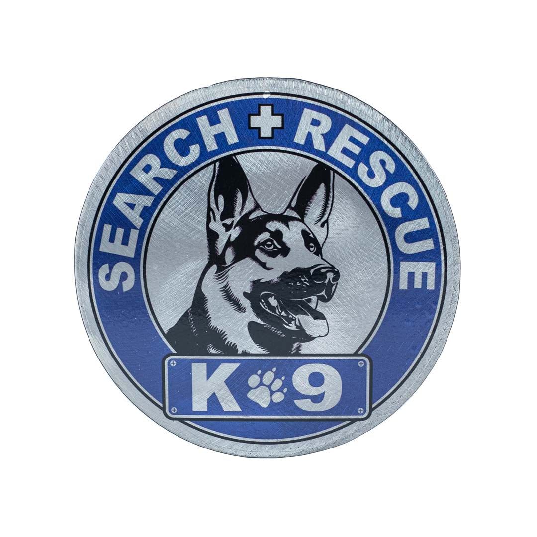 Cross Ridge Search Rescue Logo Search & Rescue K9 Magnet – AllwayzMags