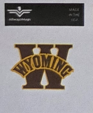W Wyoming Brown Gold - Vinyl Decal
