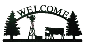 WELCOME COW/CALF WINDMILL