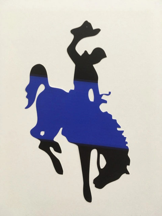 Bronc Black & Blue - Decals
