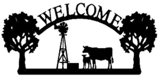 WELCOME COW/CALF WINDMILL