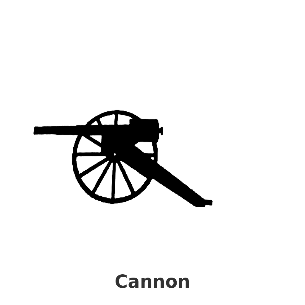 Cannon design silhouette – Arched Welcome Sign (photo coming soon)