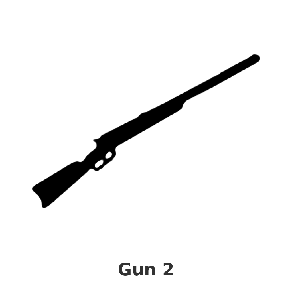 Gun 2 design silhouette – Arched Welcome Sign (photo coming soon)