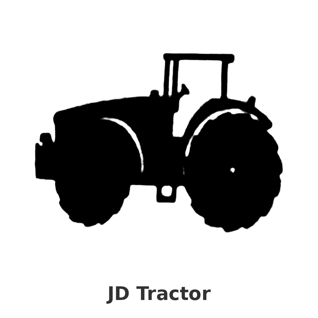 JD Tractor design silhouette – Arched Welcome Sign (photo coming soon)