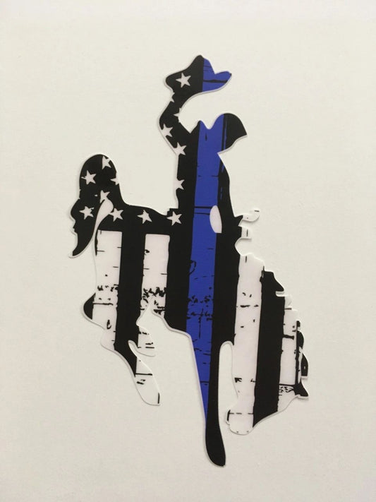 Bronc Blue Line - Decals