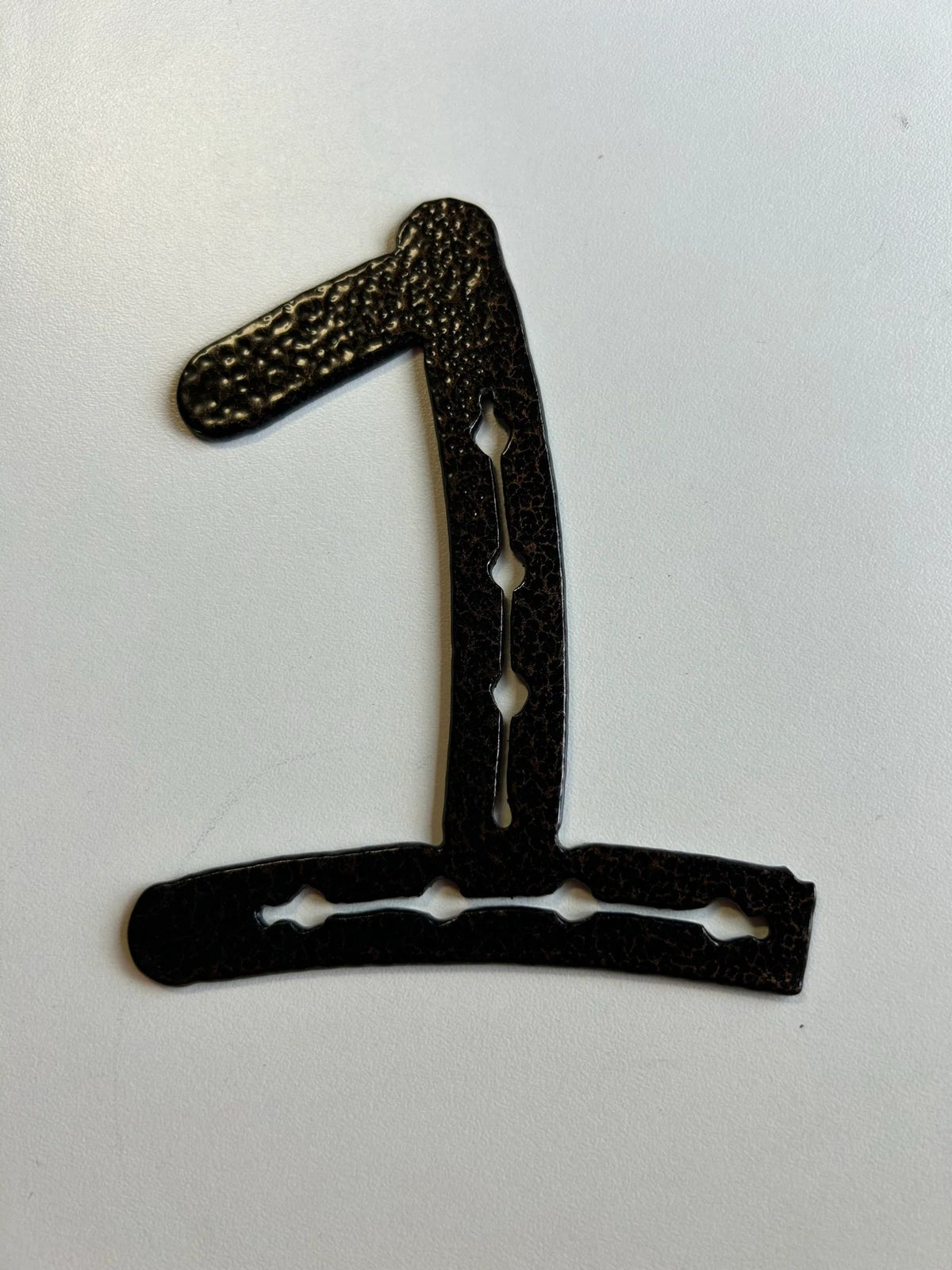 Horseshoe Number 1 – finished plasma-cut steel