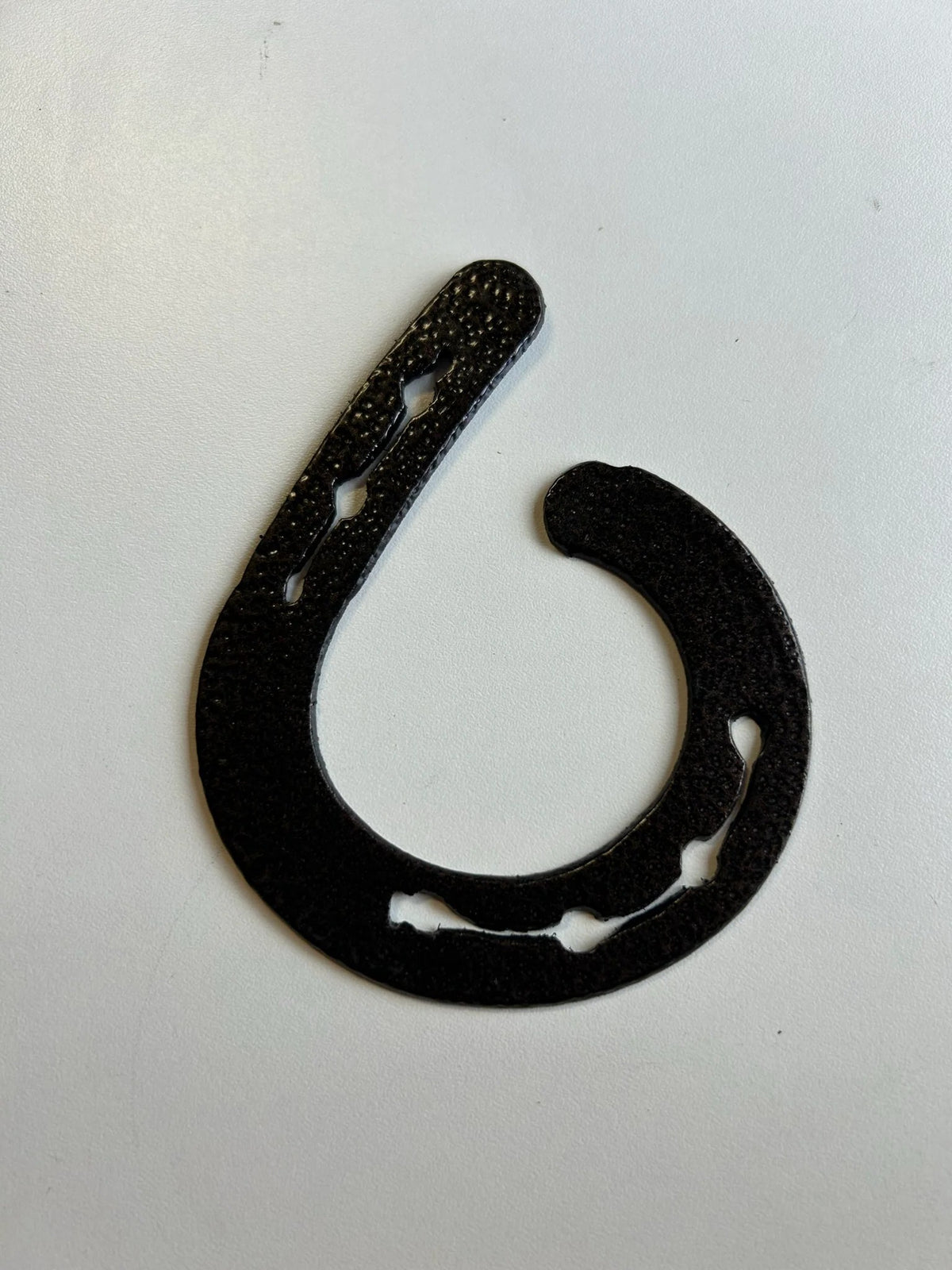 Horseshoe Number 6 – finished plasma-cut steel