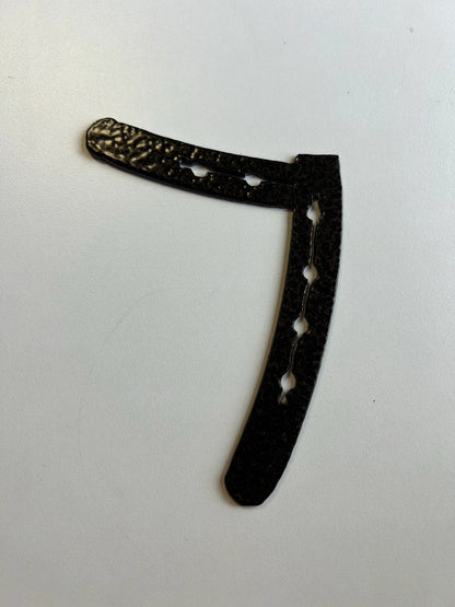Horseshoe Number 7 – finished plasma-cut steel