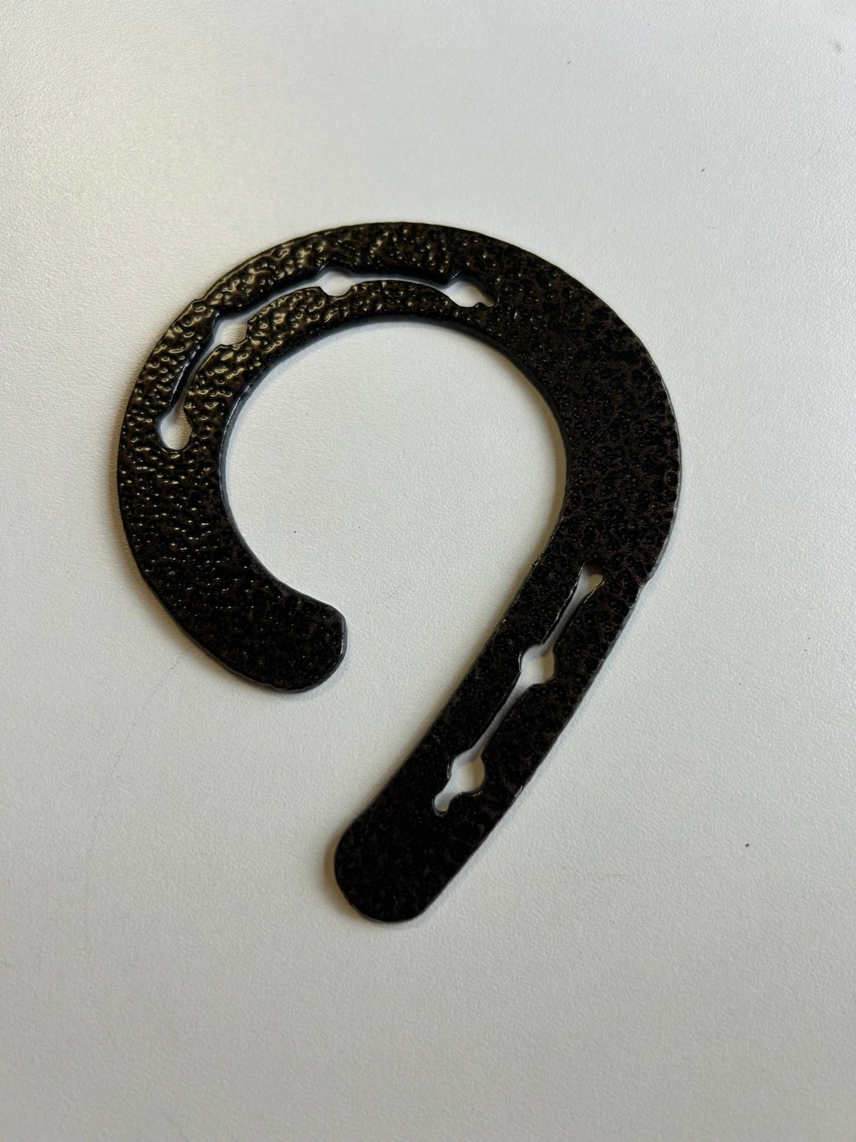Horseshoe Number 9 – finished plasma-cut steel