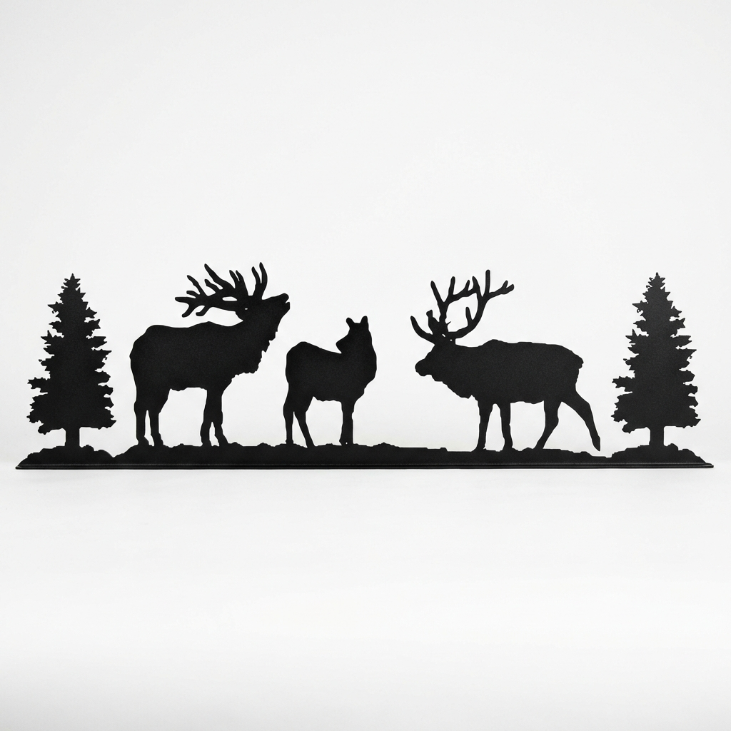 Four Hook Coat Rack - Horseshoe Style Hook