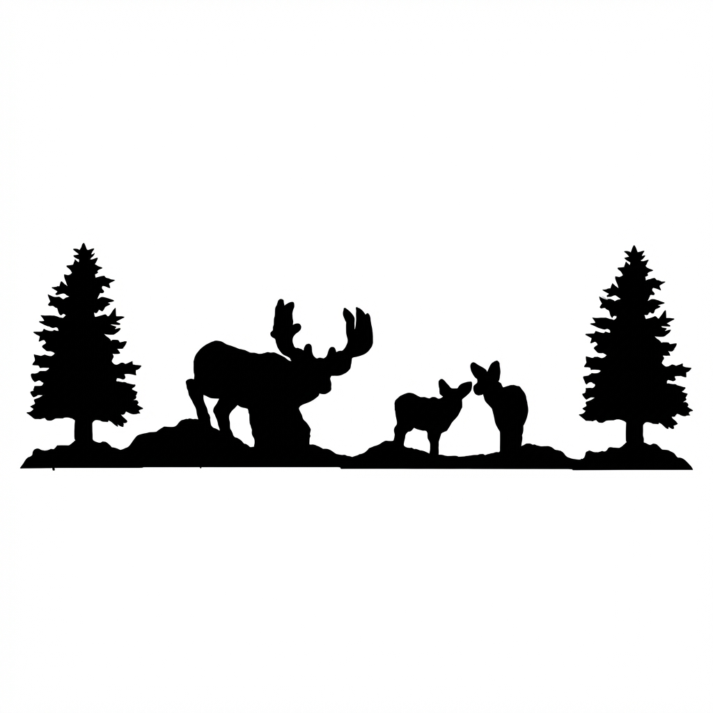 Two Hook Coat Rack - Rolled Metal Hook