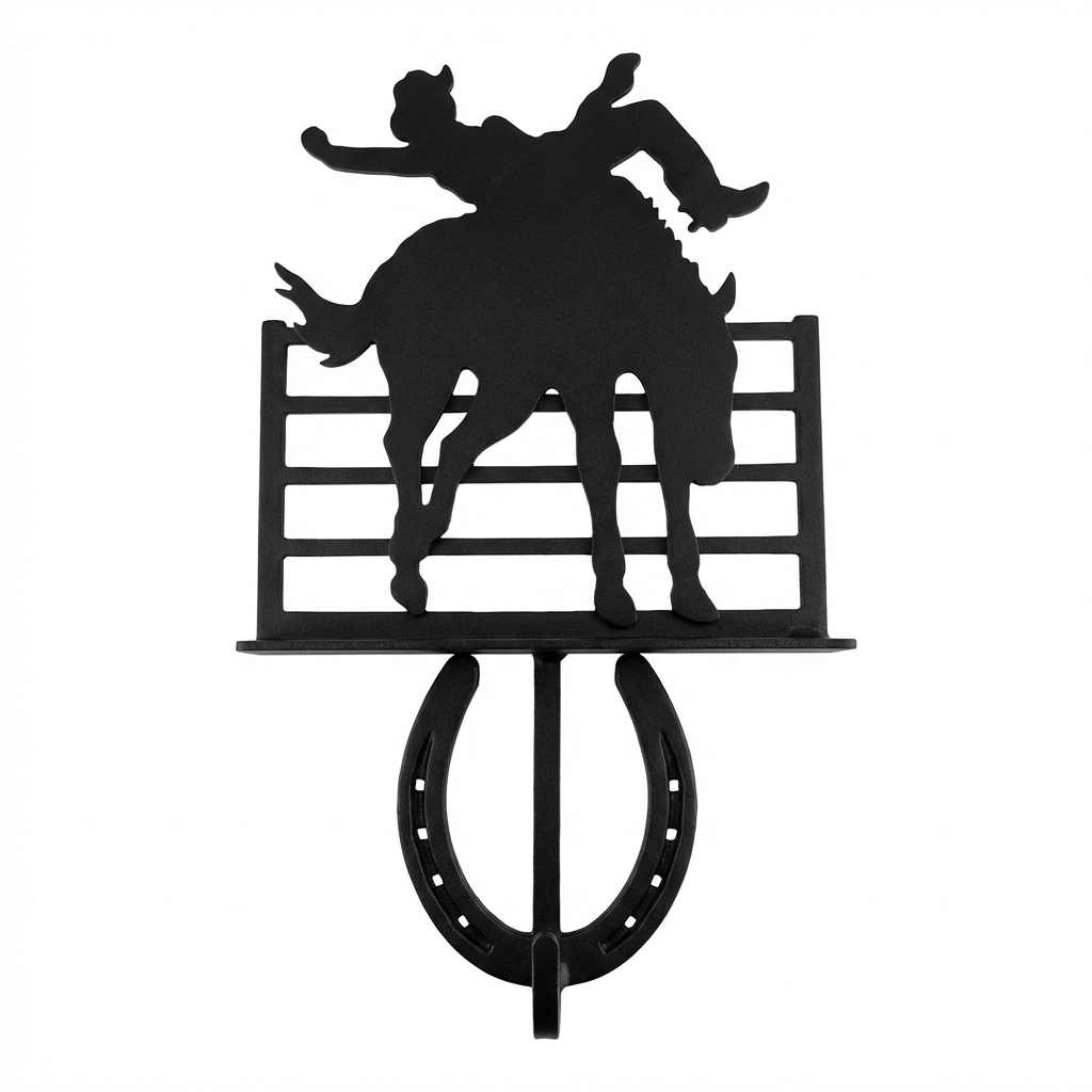 Single Hook Coat Rack - Horseshoe Style Hook