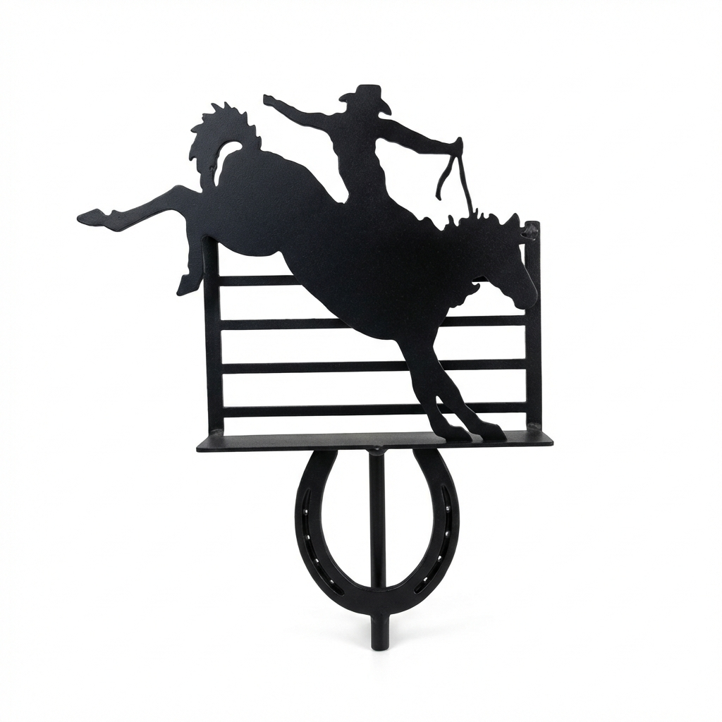 Single Hook Coat Rack - Rolled Metal Hook